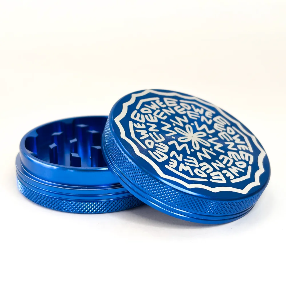 Grinder magnétique Premium Bleu